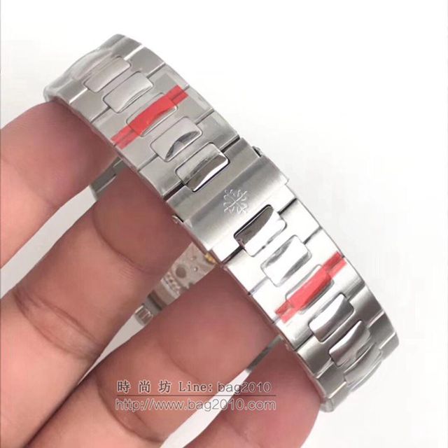 PATEK PHILIPPE手錶 最薄的鋼表之王5711鸚鵡螺 百達翡麗V2版男士表 百達翡麗高端男表  hds1346